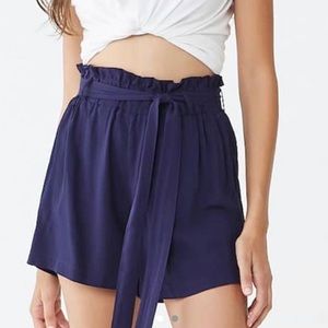 forever 21 paper bag shorts